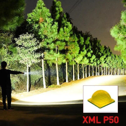RoyaleGlow 90000 Lumens Xhp50.2 Most Powerful Flashlight