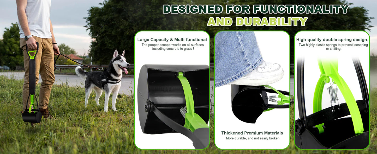 Royaleva Travel Foldable Pooper Scooper for Dogs