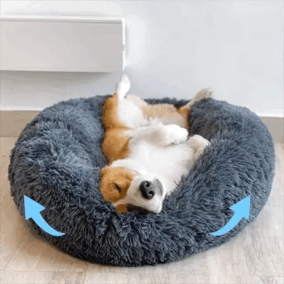 Luxora Calming Dog Bed for Stress Relief and Comfort