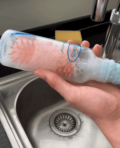RoyaleGlow Electric Baby Bottle Brush with 360° Cleaning