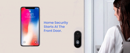 RoyaleGlow Wireless Wi-Fi Video Doorbell with 1080P HD