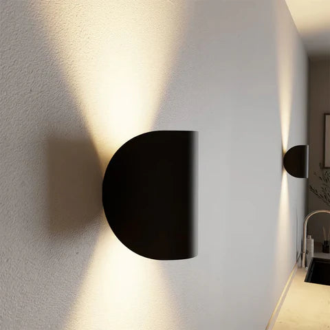 LuxRoyale Adjustable Up Down LED Wall Light, Warm Ambient Modern Lamp