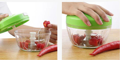 Royaleva Manual Mini Chopper for Effortless Vegetable Prep