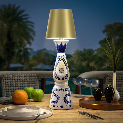 Wireless Bottle Lamp - Fits Any Bottle - Gold Brushed