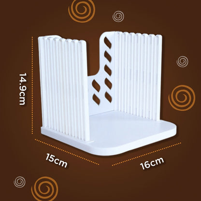 Royallure Premium Bread Slicer with Crumb Catcher - Perfectly Uniform Slices for Toast and More
