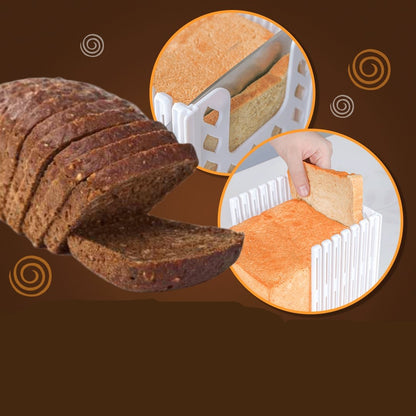 Royallure Premium Bread Slicer with Crumb Catcher - Perfectly Uniform Slices for Toast and More