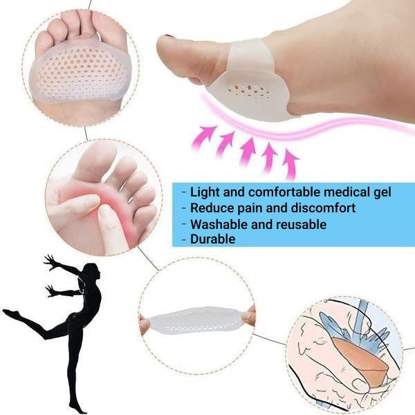 Royaleva Breathable Metatarsal Pads - Set of 2 for Comfort