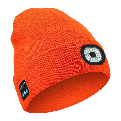 RoyaleGlow 3-in-1 Function Bluetooth Beanie for Outdoor Use