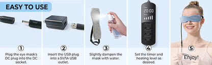 Luxora Eye Heating Pad Mask For Dry Eyes Relief