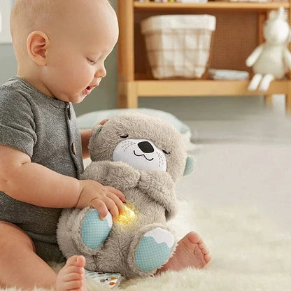 RoyaleGlow Calming Otter Plush for Stress Relief