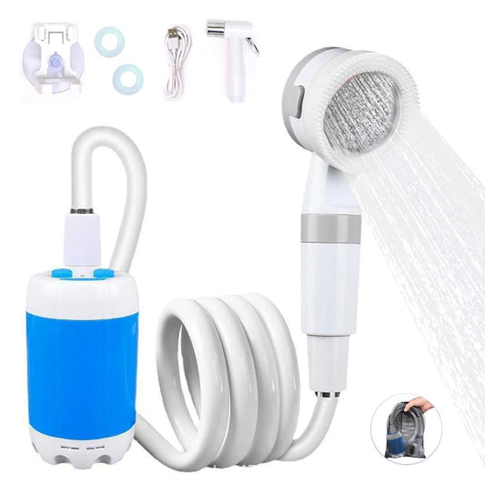 Luxora Outdoor Portable Camp Shower with Rechargeable Battery