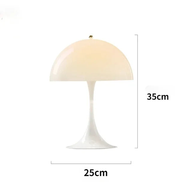Retro Danish Table Lamp/ Floor Lamp - Iconic Mushroom Design for Modern Spaces - Table Lamp