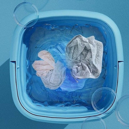 Royaleva Mini Folding Washing Machine for Travel Convenience