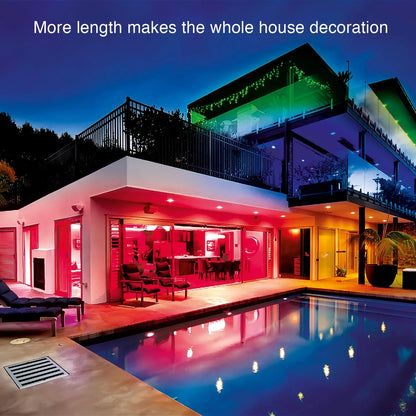 Luxora 32ft Led Strip Light with Remote and Custom Colors