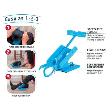 Royaleva Easy On Easy Off Compression Sock Aid Kit