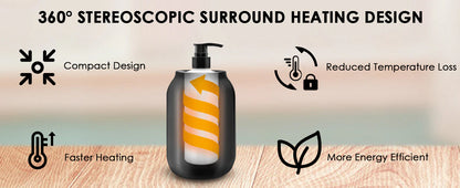 Royaleva Portable Massage Oil Warmer with Digital Display