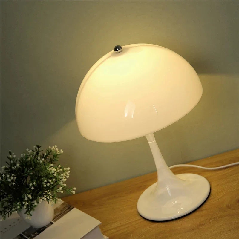 Retro Danish Table Lamp/ Floor Lamp - Iconic Mushroom Design for Modern Spaces - Table Lamp