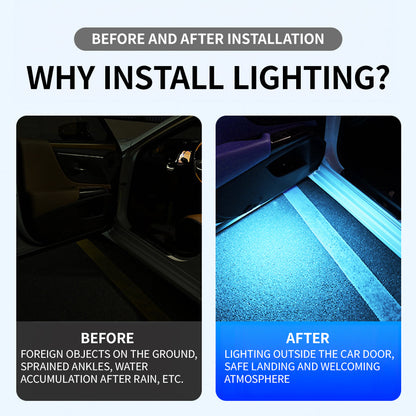Luxora Car Door Lights Projector with Magnetic Activation
