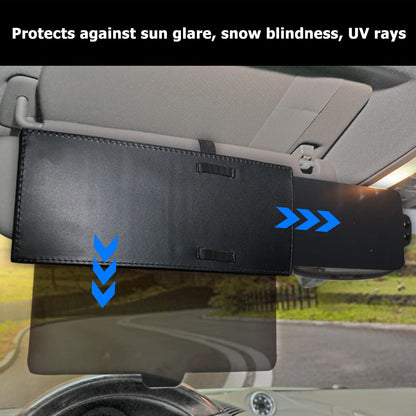 Luxora Sun Visor For Car - Polarized Anti-Glare Shield