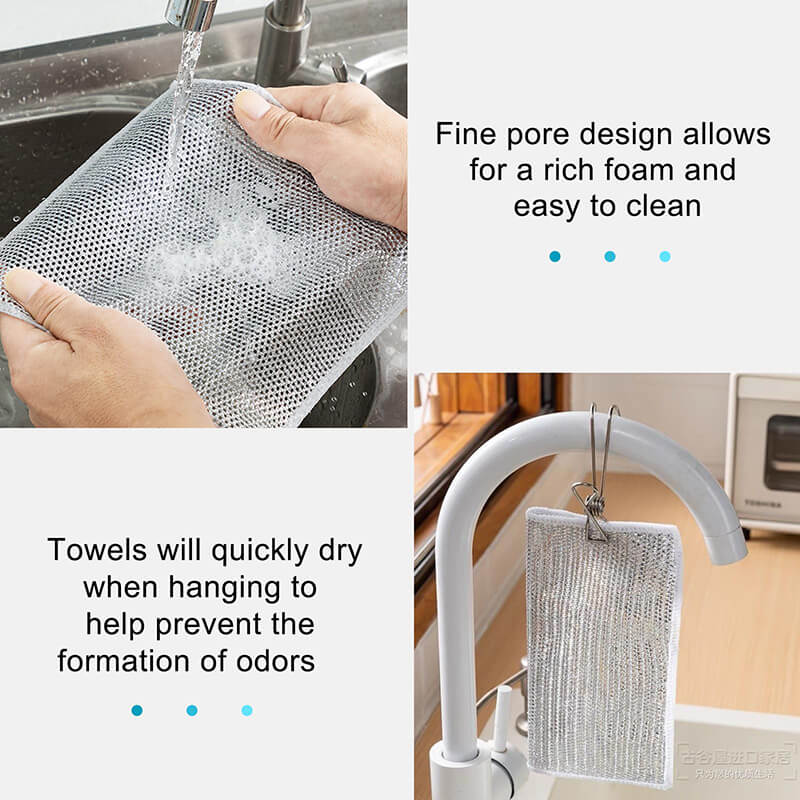 RoyaleGlow 20 Pcs Cleaning Cloths for Scratch-Free Shine