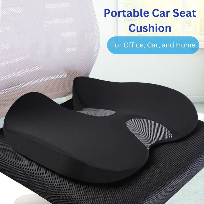 Luxora Ergonomic Soft Memory Foam Car Seat Cushion