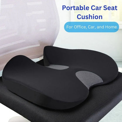 Luxora Ergonomic Soft Memory Foam Car Seat Cushion