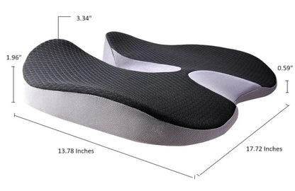 Luxora Ergonomic Soft Memory Foam Car Seat Cushion