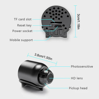 Royaleva Wireless Mini Wifi Indoor Home Security Camera System