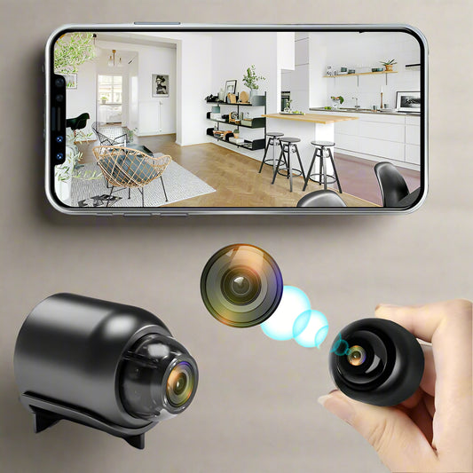 Wireless Mini WiFi Security Camera – 1080P Indoor Surveillance Camera with Night Vision & Motion Detection