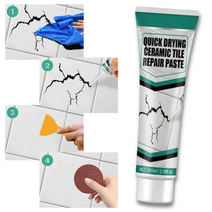 RoyaleGlow Ceramic Repair Paste Set for Easy Home Restoration