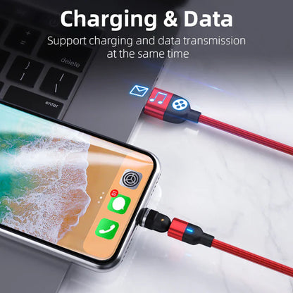 Royaleva Do-It-All Cable 3.0 - Charging Cable For iPhone Android and Type C