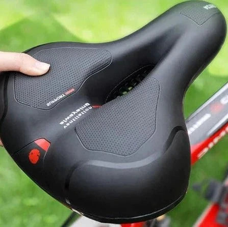 RoyaleGlow Cloud Saddle - Mountain Bike Saddle Shock Absorbing Bicycle