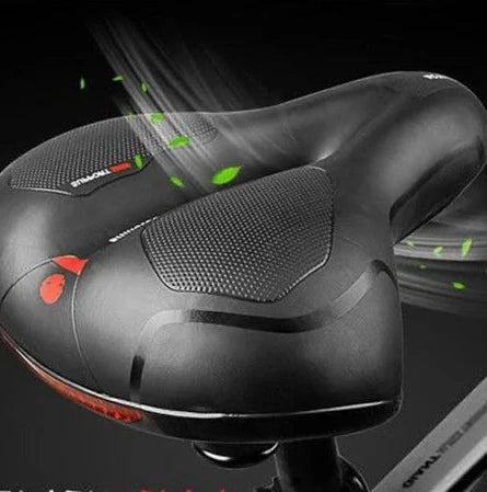 RoyaleGlow Cloud Saddle - Mountain Bike Saddle Shock Absorbing Bicycle