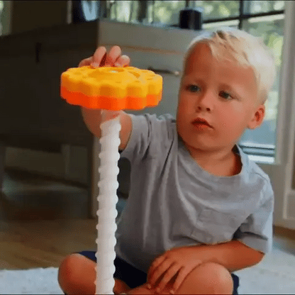 Royaleva Stacking Toys for Kids - Colorful Spinning Discs