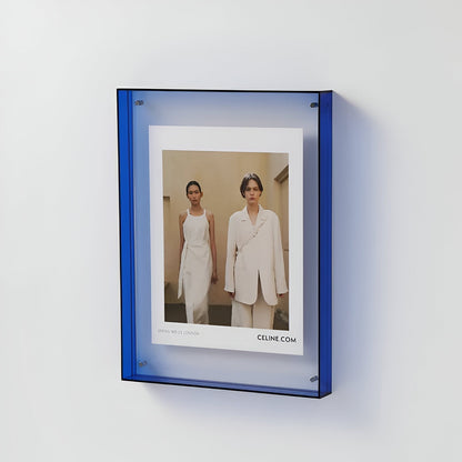 Luxora AcryGlow – Transparent Photo Frame with Modern Minimalist Design