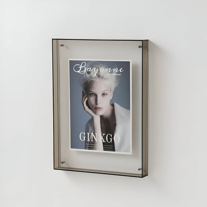 Luxora AcryGlow – Transparent Photo Frame with Modern Minimalist Design