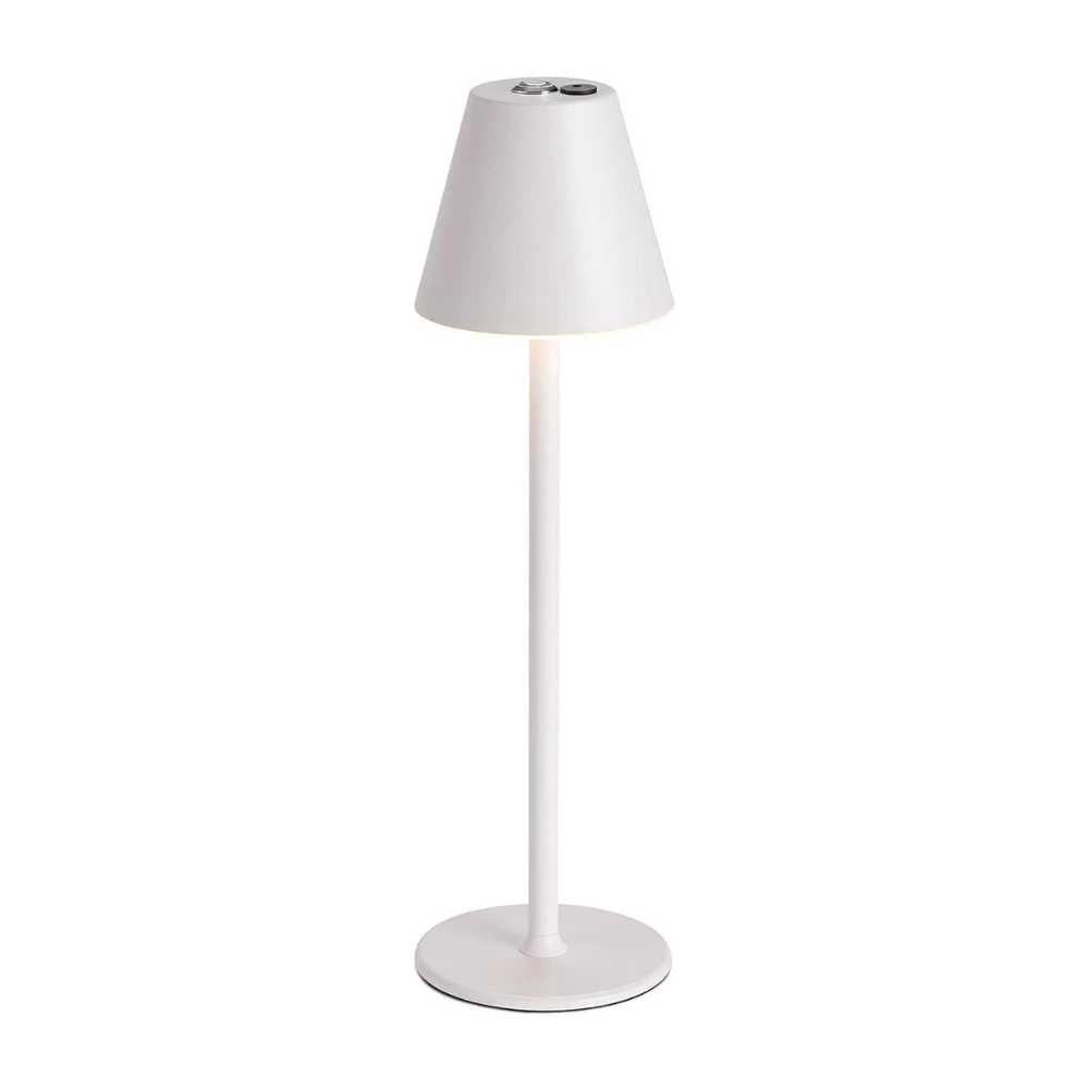 Rayvia Cordless Touch LED Bedside Lamp – Rechargeable & Dimmable Lighting - Black