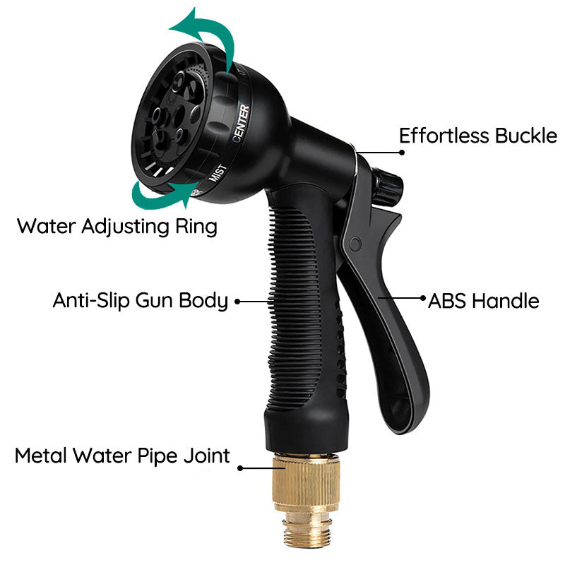 Luxora 100FT Expandable Garden Water Hose Lightweight Durable