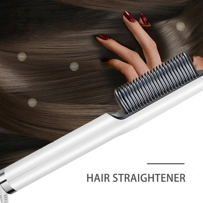 Luxora Crown n' Glory Hair Straightening Brush for All Hair Types