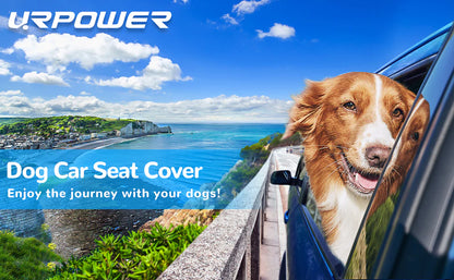 Luxora Dog Car Seat Cover Waterproof Hammock & Bench Style