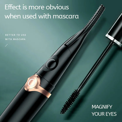 RoyaleGlow Rechargeable Heated Eyelash Curler for Perfect Lashes