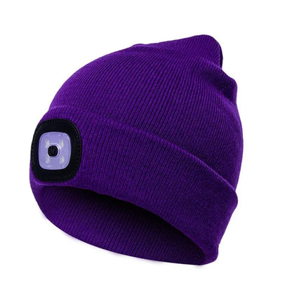 Luxora LED Beanie Light with Adjustable Brightness and Warmth