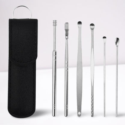 Royaleva Ear Care - 6 Pieces Stainless Steel Kit