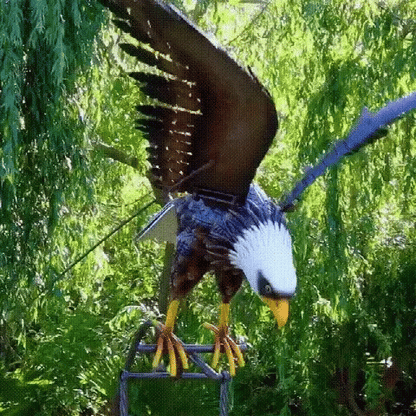 Luxora Garden Art-Bird Patio Decoration for Outdoors