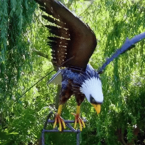 Luxora Garden Art-Bird Patio Decoration for Outdoors