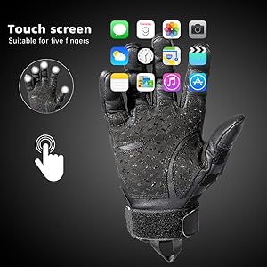 Luxora Touch Screen Tactical Gloves for Outdoor Use