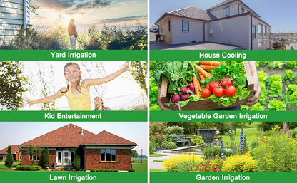 Royaleva Garden Lawn Water Sprinkler 360 Degree Coverage