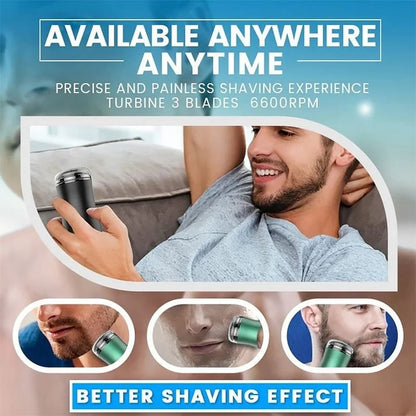 Luxora Pocket Size Washable Electric Razor for Travel