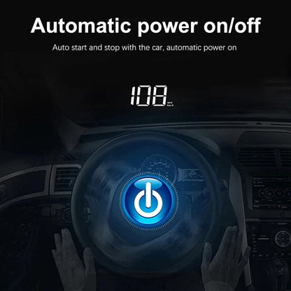 Luxora Digital Speedometer For Car With HD Projection