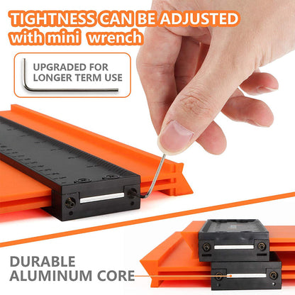 Royaleva Contouring Gauge for Precision Shape Duplication